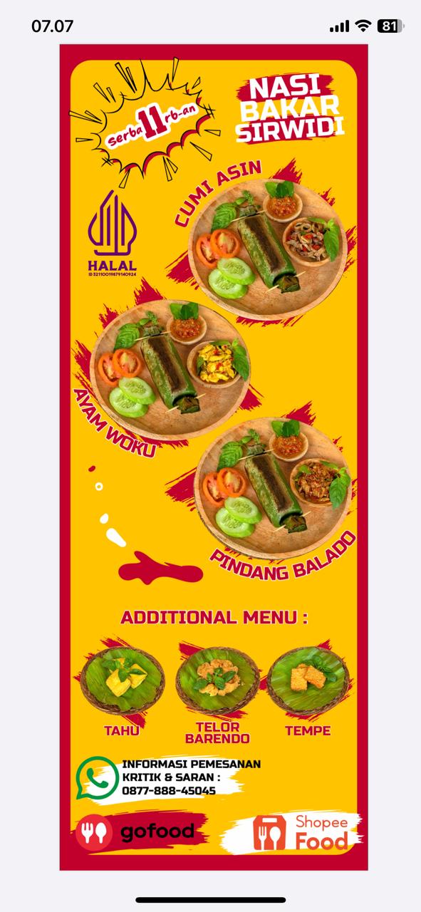 Cerita Nasi Bakar Sirwidi