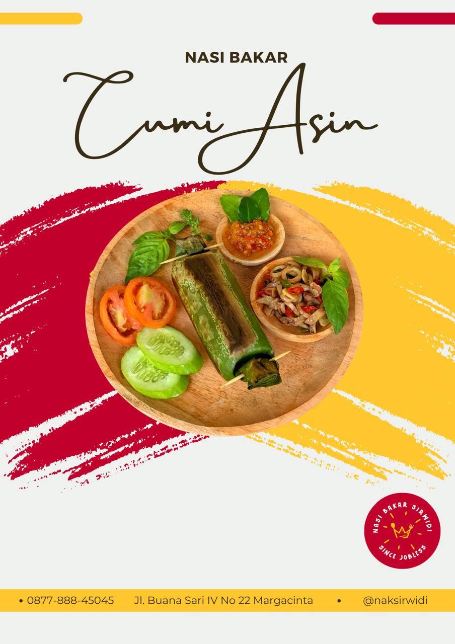 Nasi Bakar Cumi Asin Sirwidi